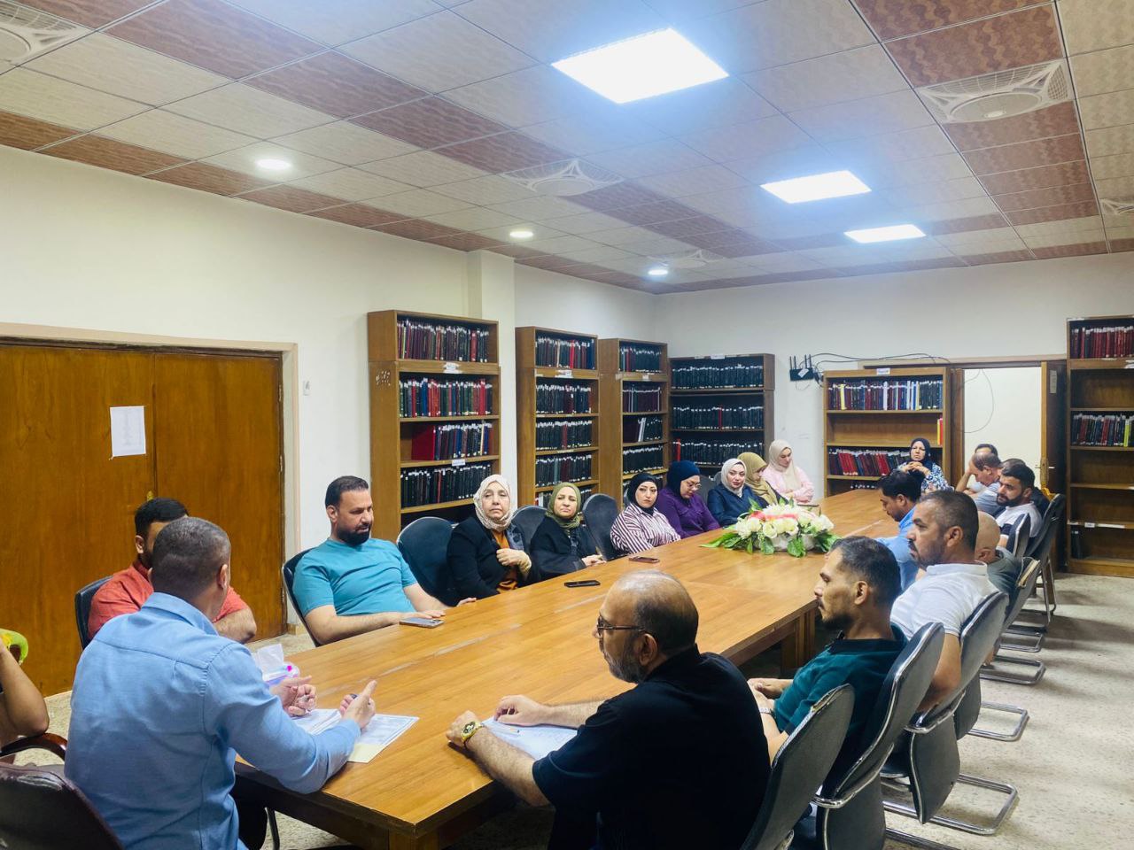 A meeting was held under the chairmanship